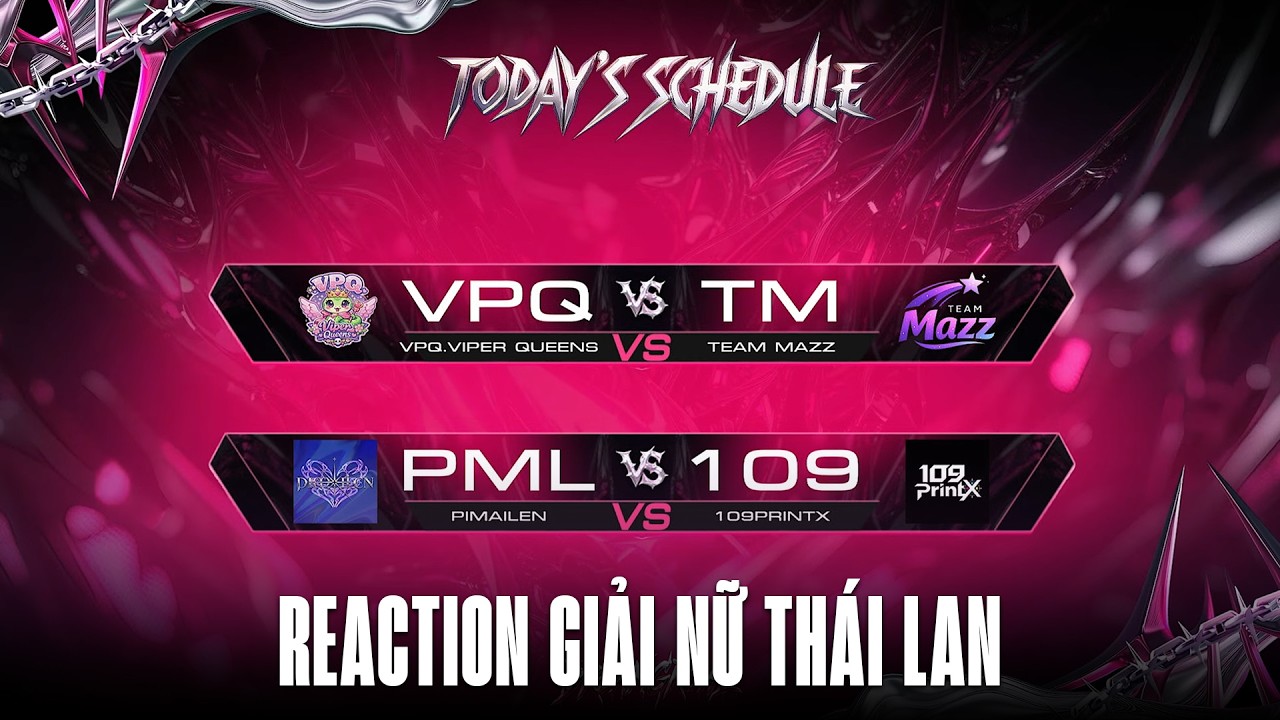 Reaction Giải Nữ Thái Lan - Vòng 256 đội | HẢI PHONG 10.03.26