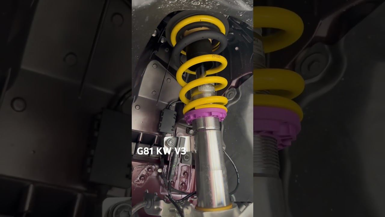 KW V3 installation for a new G81 M3 #kw #V3