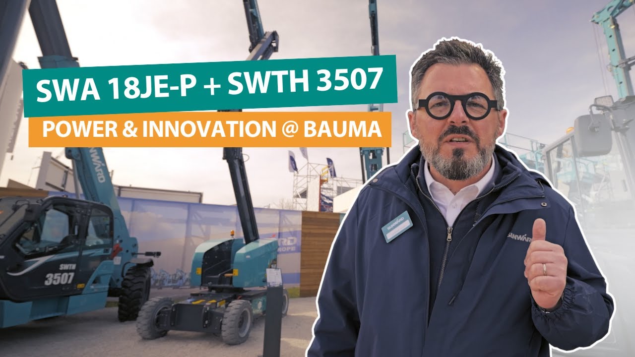 Sunward unveils SWA 18JE-P & SWTH 3507 at Bauma 2025