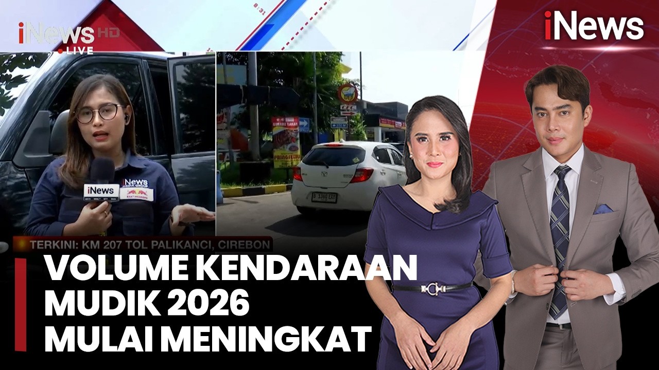 Volume Kendaraan Mudik 2026 Mulai Meningkat,  30 Ribu Lebih Kendaraan Melintas di Tol Cipali | (16/3