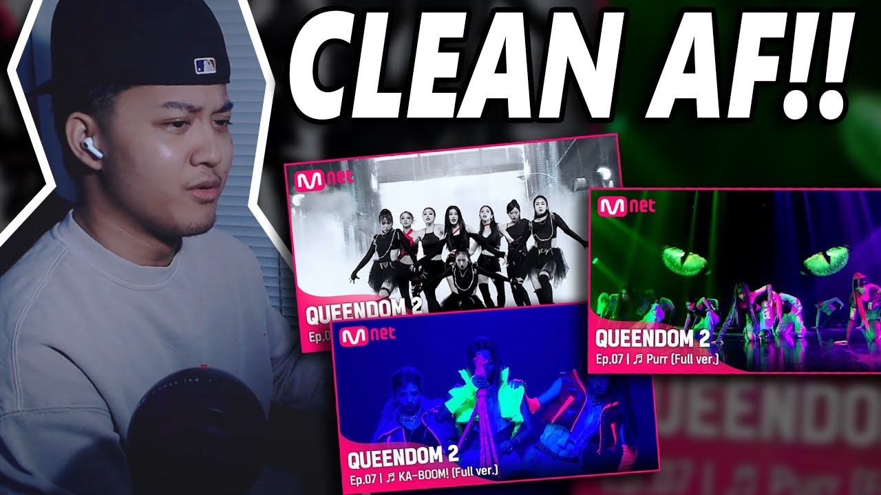 [QUEENDOM 2] Dance Units - 'KA-BOOM!' + 'Purr' +  'Tell Me Now' | REACTION