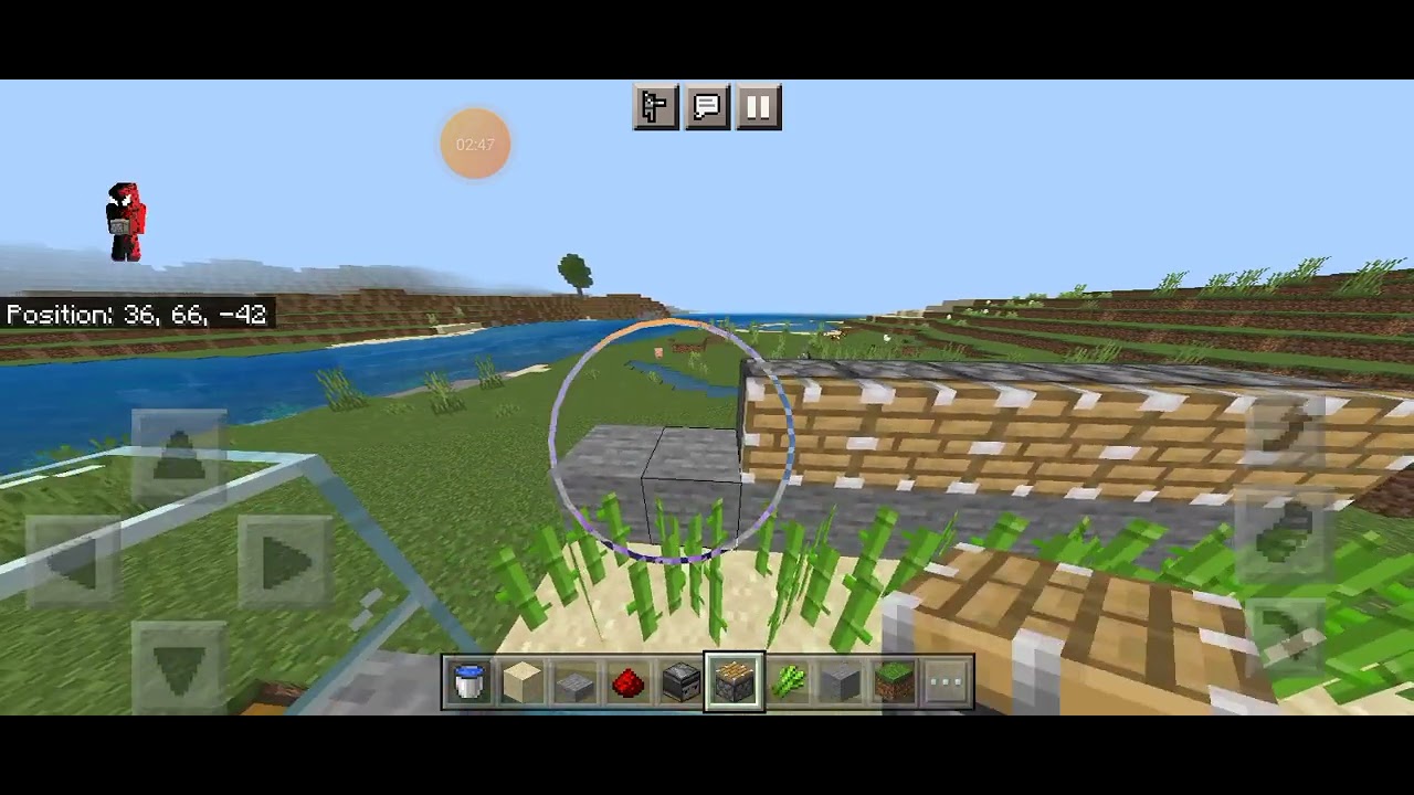 How to make a sugarcane farm in 1.20||@FlameGaming