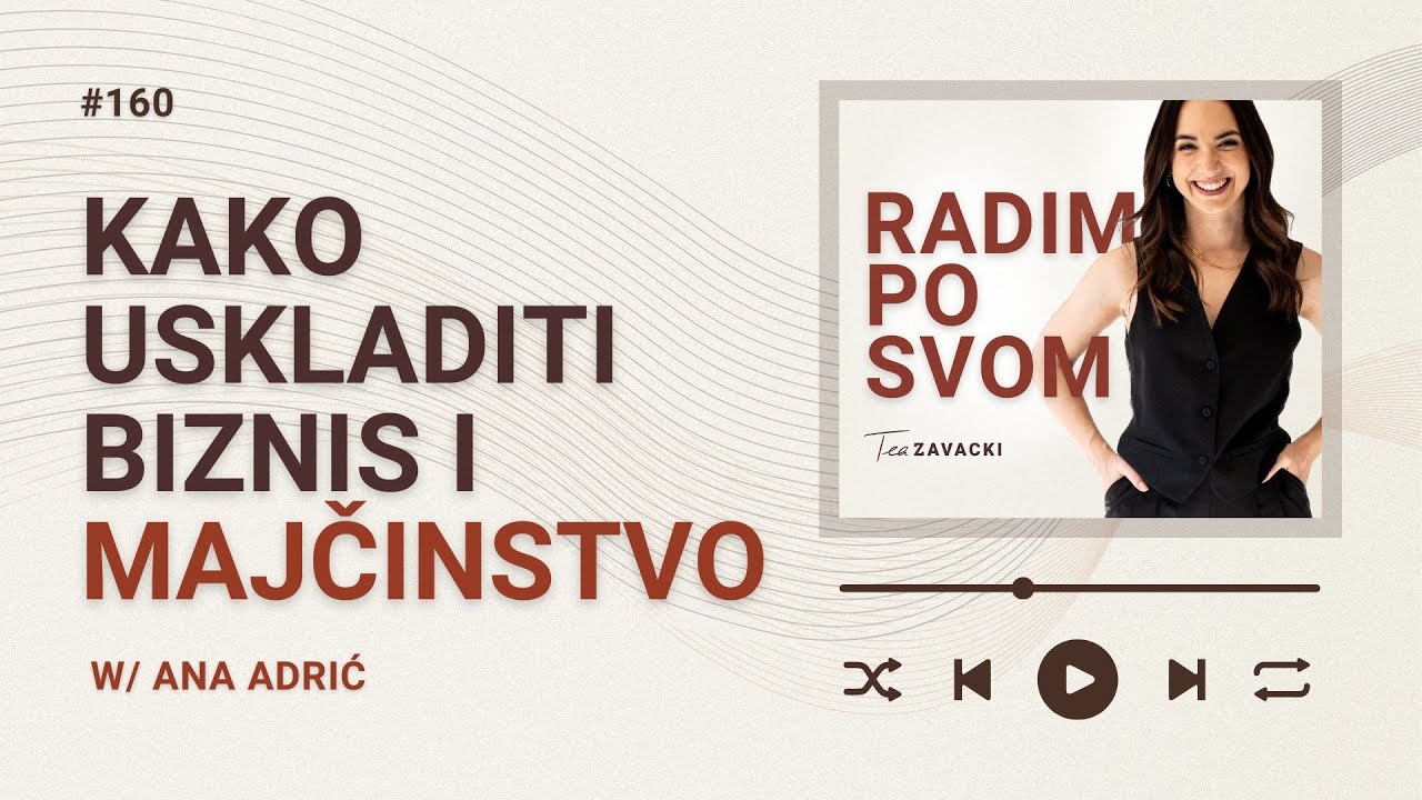 Planiranje i organizacija kreativnog posla u majčinstvu / Ana Adrić | #radimposvom
