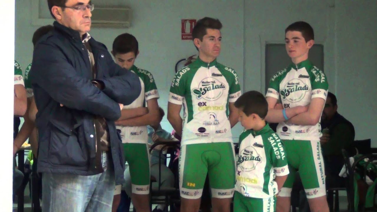 PRESENTACIÓN EQUIPO CICLISTA JUAN ZURANO - NATURAL SALADS