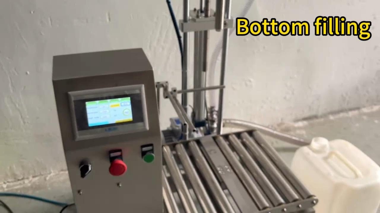 Bottom filling for multi-bubbling liquids