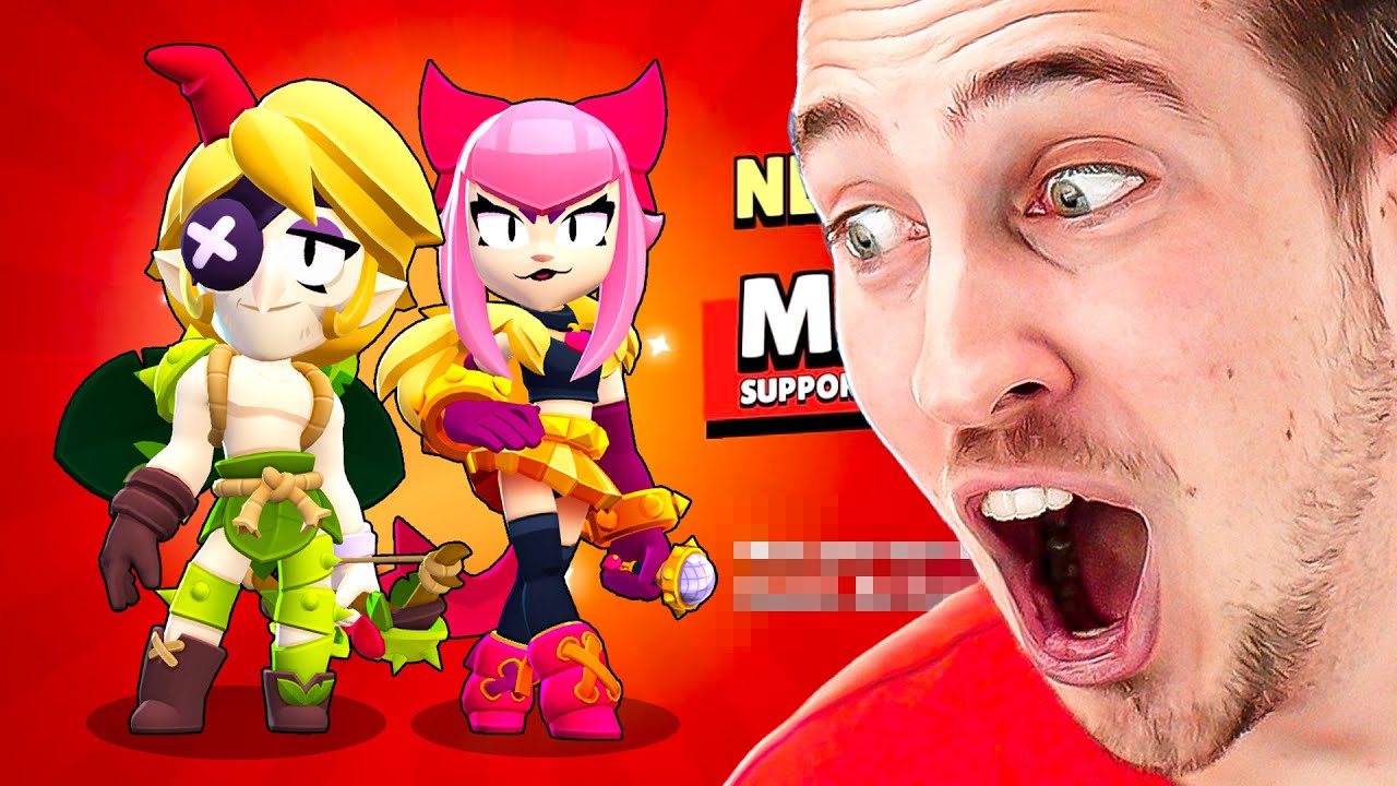 2 ÚJ KARAKTER ANGELO ÉS MELODIE! / Brawl Talk Reakció