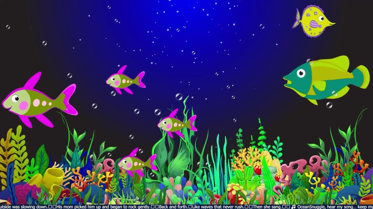 🐠 OceanSnuggle Baby Lullaby 🌊 Soothing Bedtime Music for Newborn Deep Sleep