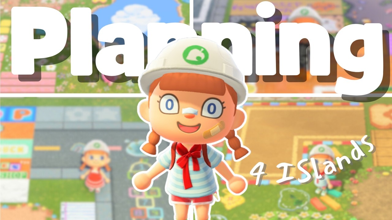 Ultimate ACNH Island Planning | Planning 4 Islands | Animal Crossing