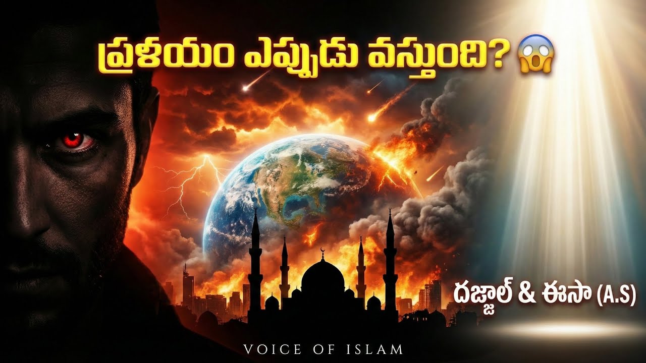 ప్రళయం ఎప్పుడు వస్తుంది? 😱 | దజ్జాల్ & ఈసా (A.S) రహస్యాలు