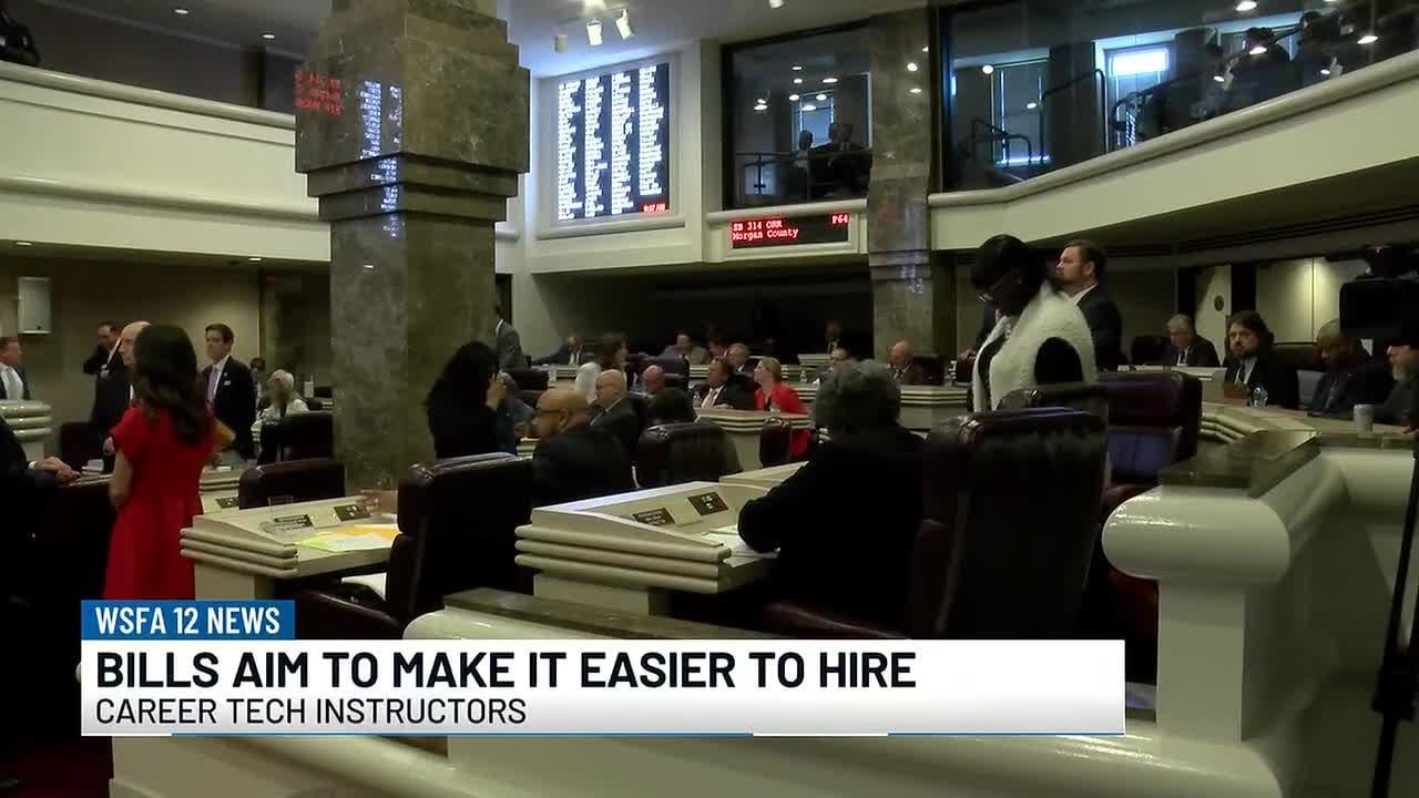 Alabama House passes 2 career and technical education bills