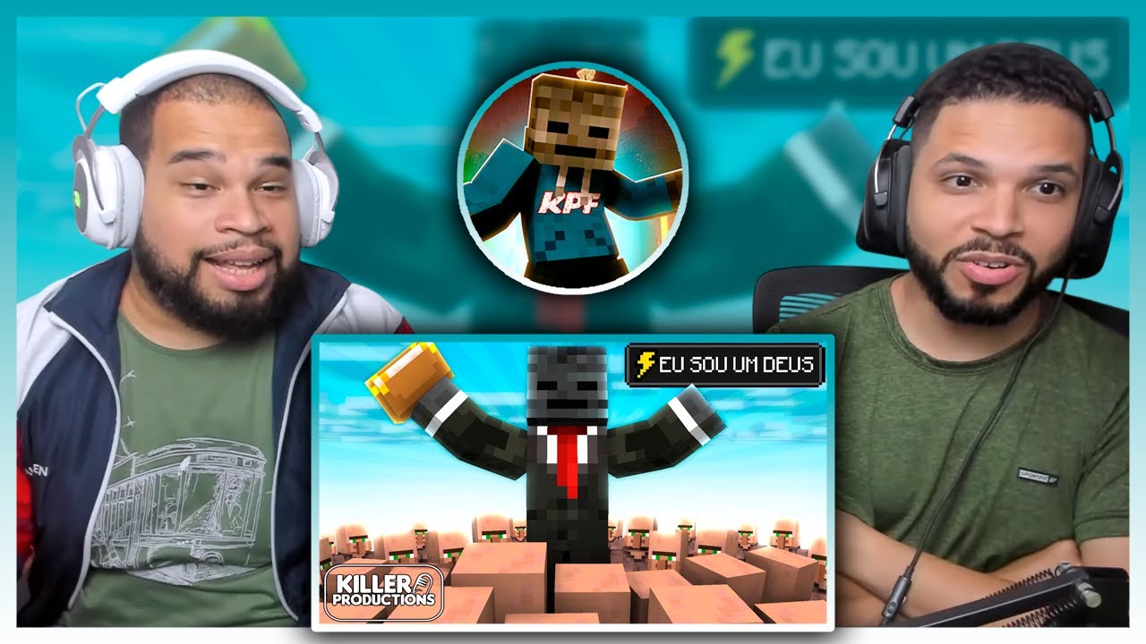 EU FIZ 10.000 ALDEÕES TRABALHAREM PARA MIM NO MINECRAFT l GROXMC (DUBLADO) | KillerProductionsful