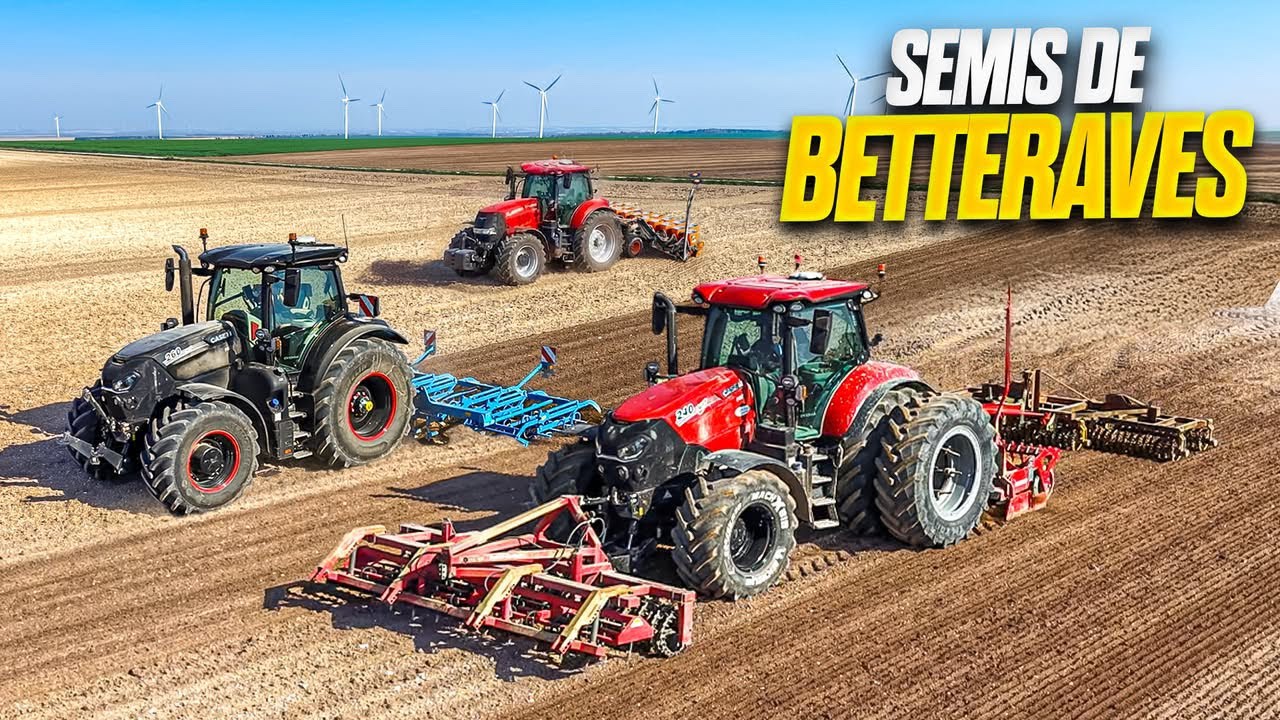 LES NOUVEAUX TRACTEURS EN ACTION !!!