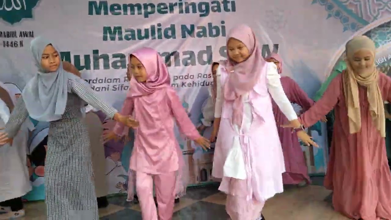 Kun Anta (Tari Kreasi Islami) Siswa Kelas 6 SDN 259 Griya Bumi Antapani Bandung