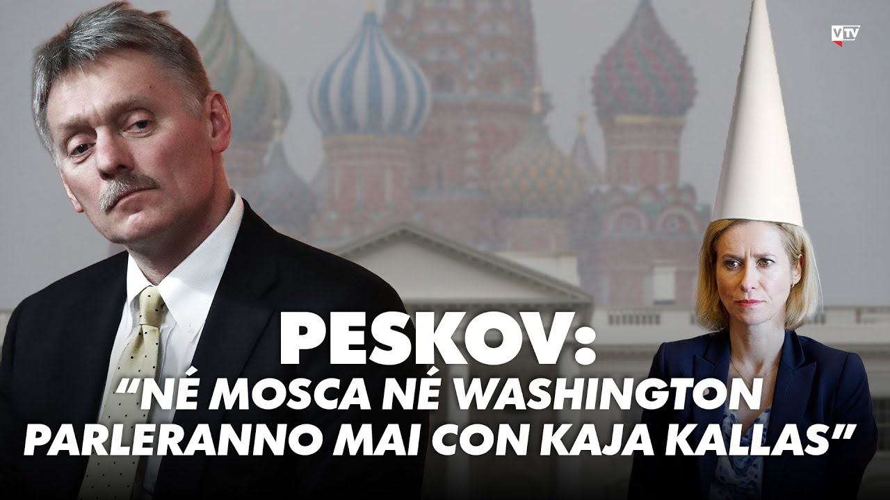 Peskov: “Né Mosca né Washington parleranno mai con Kaja Kallas” - Rassegna stampa 26 gennaio 2026