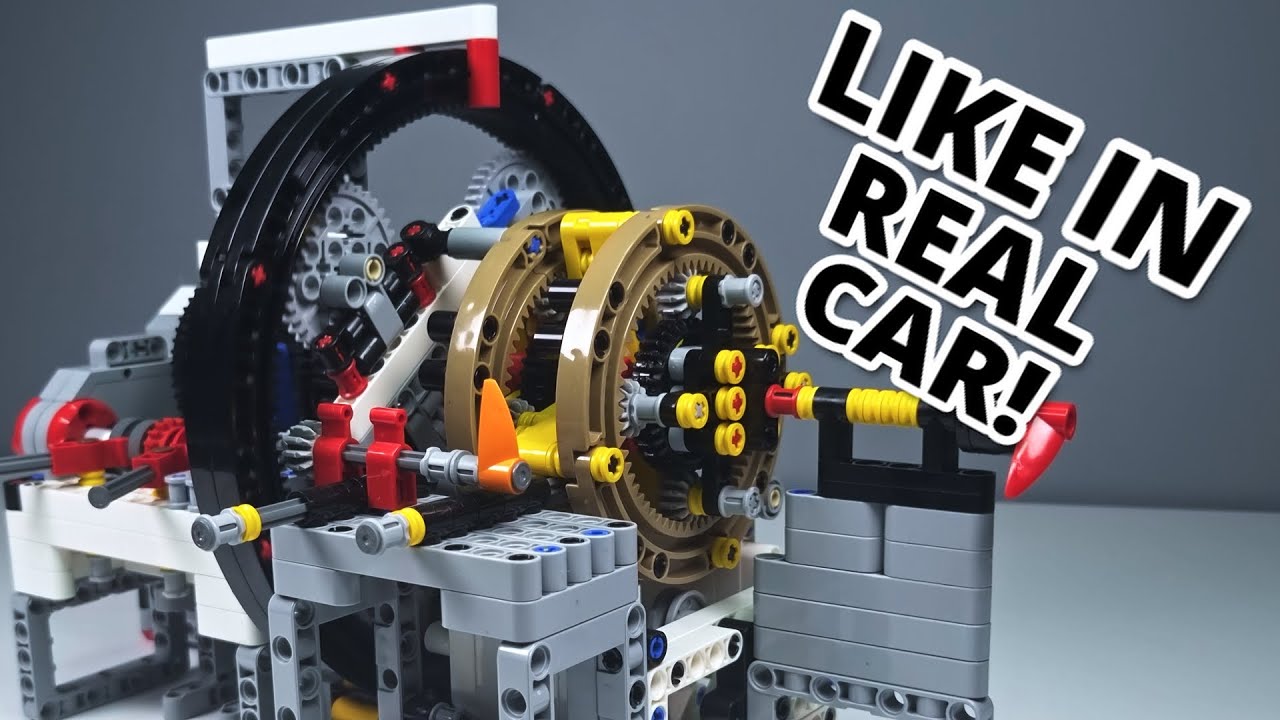 Building 6-Speed Automatic Gearbox with Planetary Gears