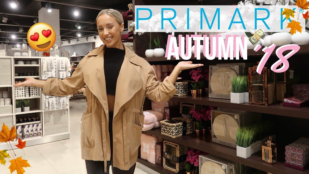 NEW IN PRIMARK AUTUMN 2018! HOME, FASHION, BEAUTY | COME TO PRIMARK WITH ME