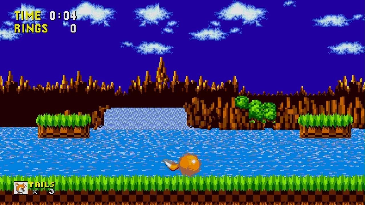 Sonic 1 Miles  Tail Power  Went up Fast with one Button press