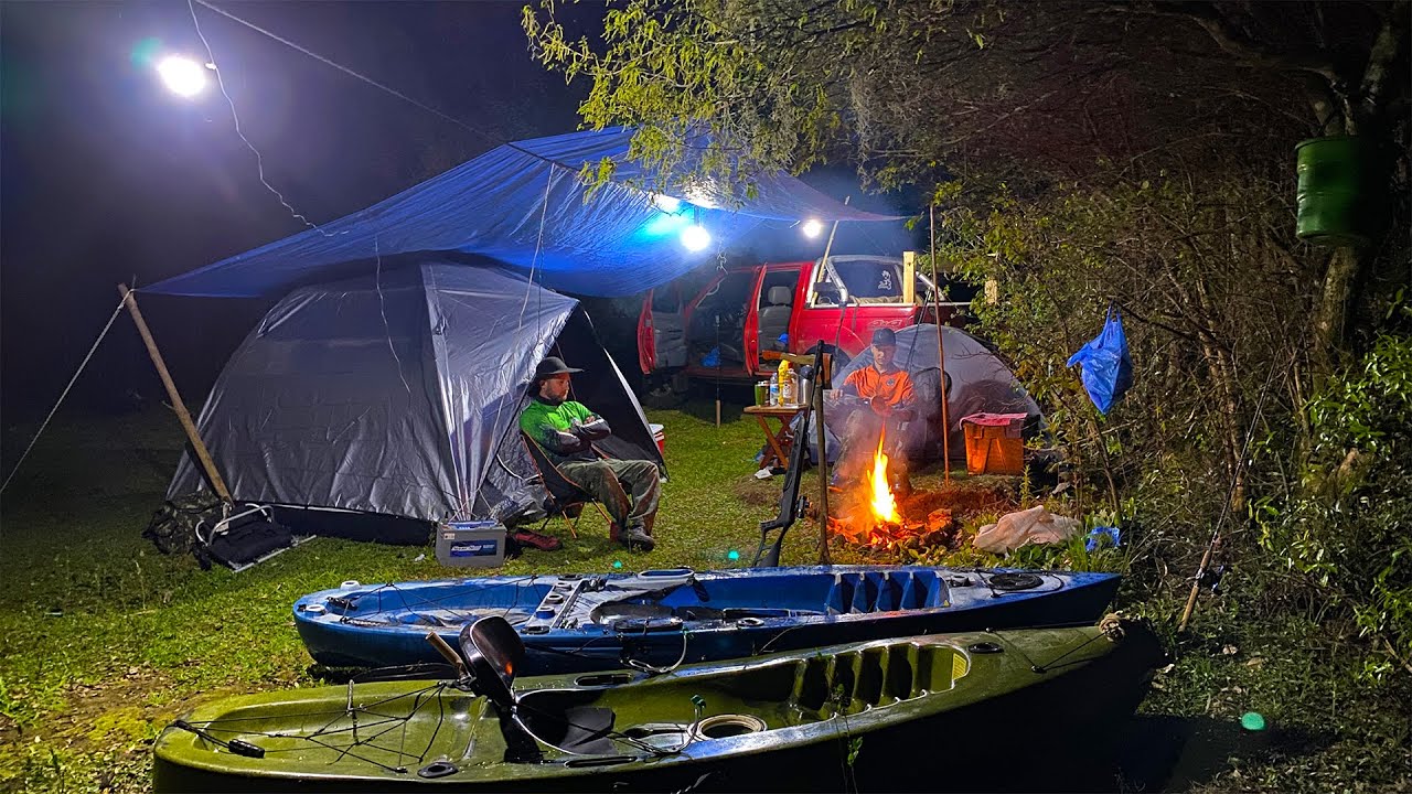 ALAGADO DAS TRAÍRAS | Pescaria e Acampamento - Rio das Pedras/SC