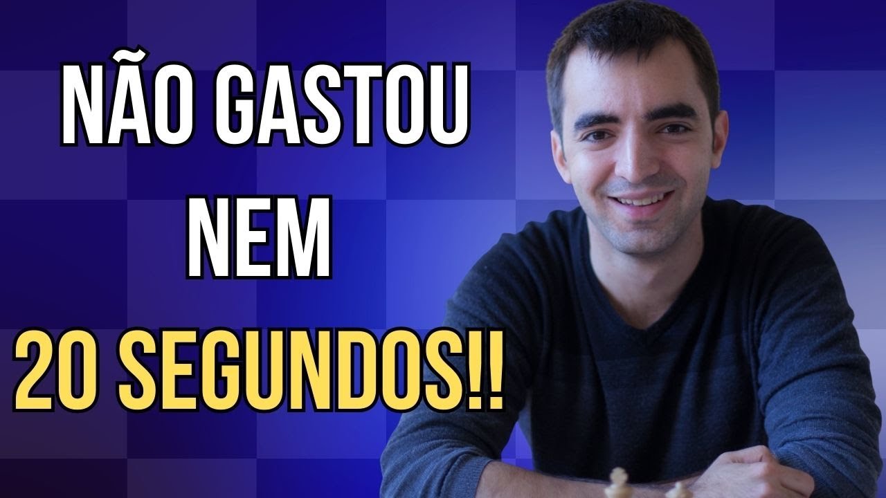Ele Jogou o Gambito STAFFORD no Mundial e Venceu em 14 Lances!!!