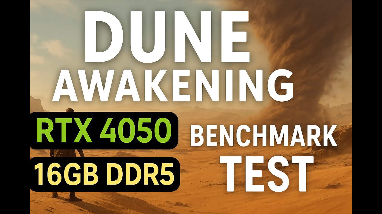 Dune Awakening on RTX 4050 🔥 Smooth Gameplay Test + FPS Benchmark