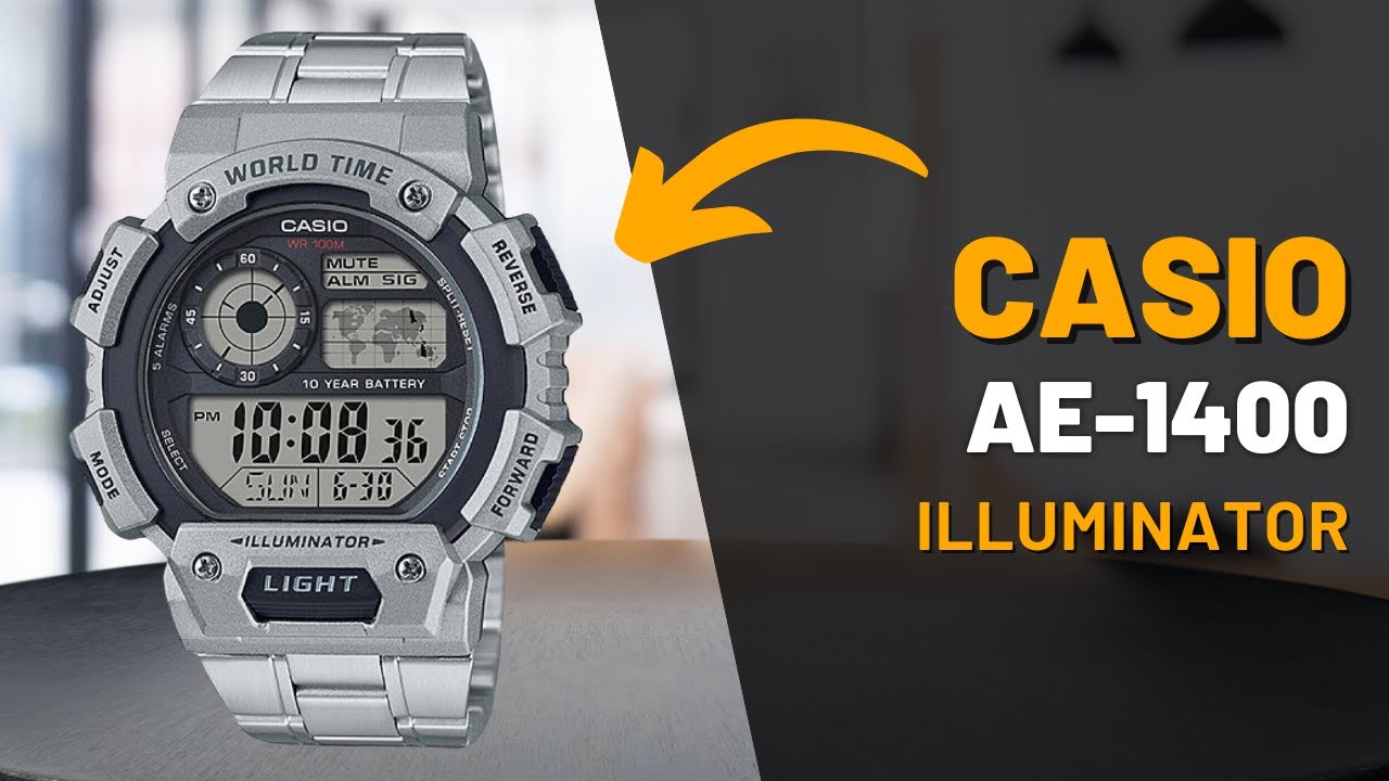Relógio Casio AE-1400WH: Análise Completa e Guia do Usuário