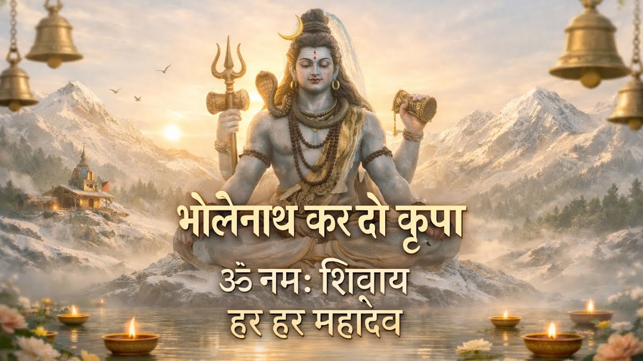 भोलेनाथ कर दो कृपा 🙏 Powerful Shiv Bhajan | ॐ नमः शिवाय | हर हर महादेव | Morning Shiva Bhajan