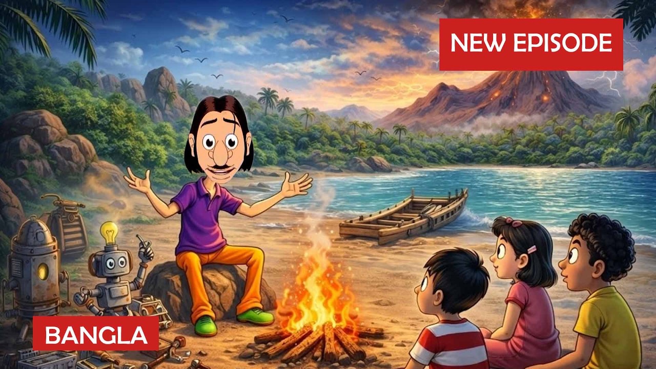 রহস্যময় দ্বীপের অনুপ্রেরণা | Gulte Mama | Movie | গুল্টে মামা | gulte mama new episode