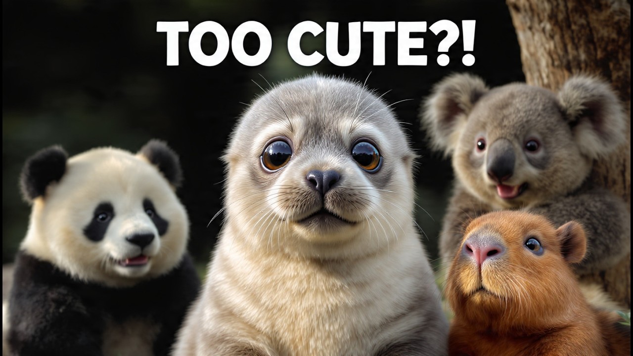 20 Cutest Animals in the World | Cute & Baby Animals Explained