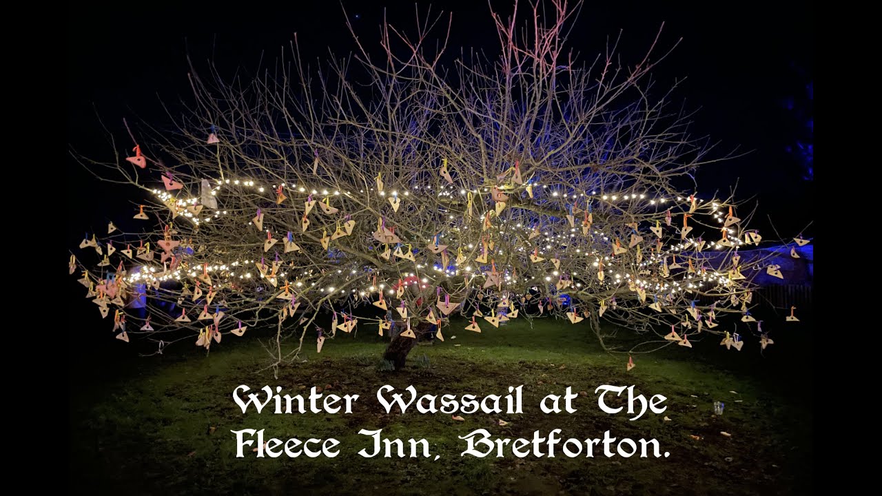 Winter Wassail at The Fleece Inn, Bretforton.