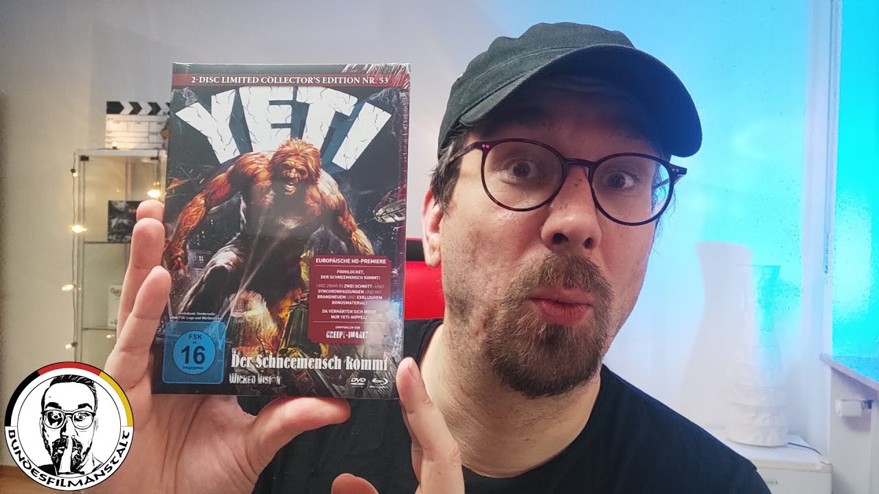❄️ Wicked Vision entfesselt den SCHNEEMENSCHEN! ❄️ | YETI (1977) Mediabook Cover A | Unboxing