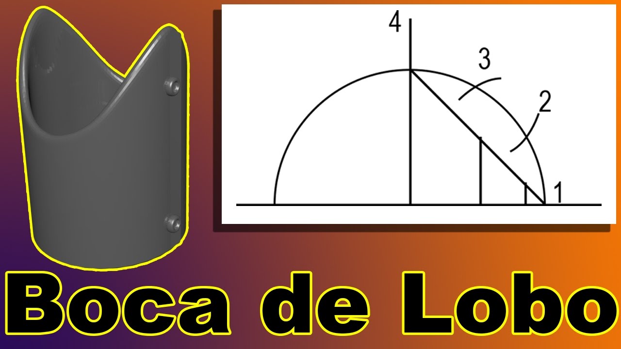 COMO TRAÇAR BOCA DE LOBO. RÁPIDO E FÁCIL.