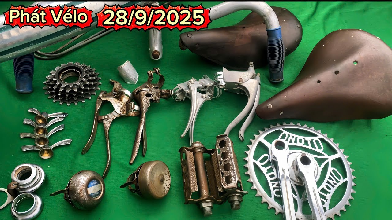 ( Đã bán hết ) 28/9/2025 - Phụ tùng xe đạp nhập Pháp giá mềm