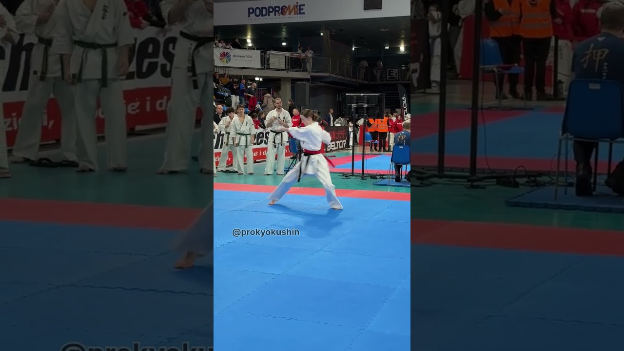 Final Hanna Dyngosz (POL, aka) - Anastasiia Pryshliak (UKR) Kyokushin Karate Carpathia Cup 24.01.26