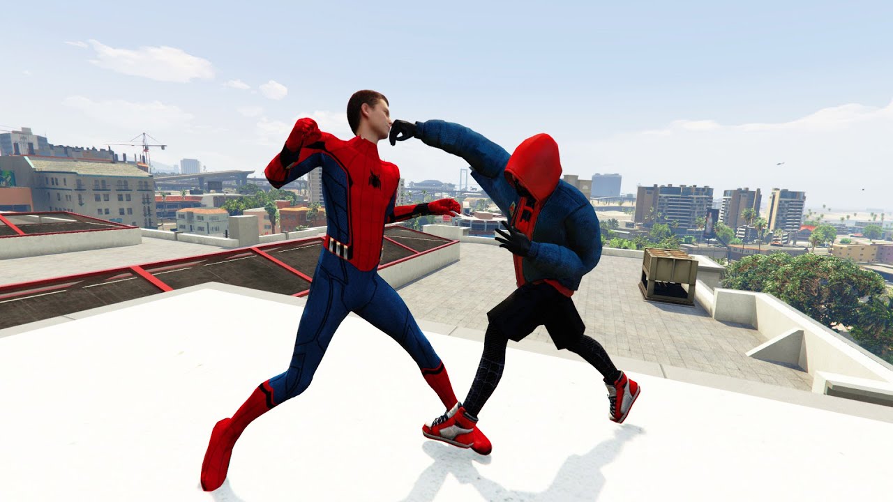 GTA V - Best Extreme Ragdolls And Fails V.14 (Peter Parker VS Miles Morales / Epic Ragdolls)