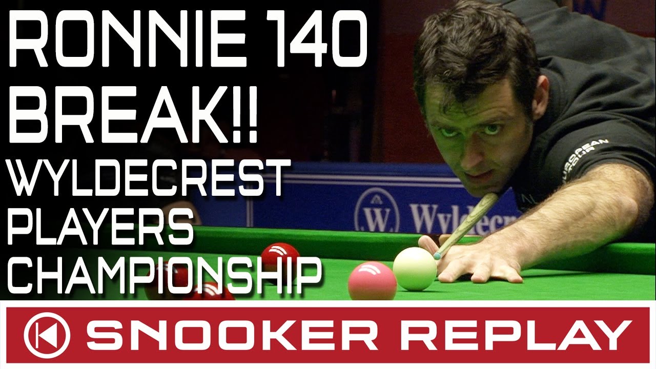 Ronnie O'Sullivan BRILLIANT 140 Break at the Wyldecrest Players Championship - Round Two