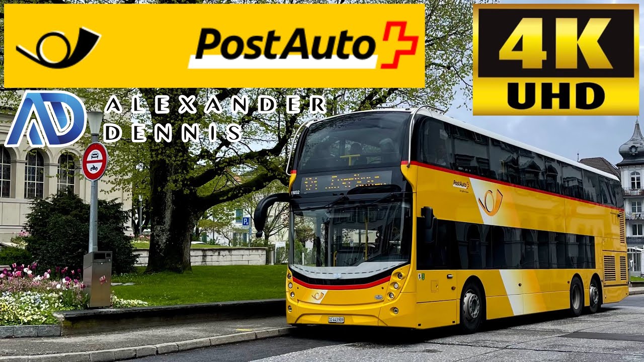[PostAuto: 120 Engelburg to Heiden via St. Gallen, Eggersriet & Grub] Alexander Dennis Enviro500MMC