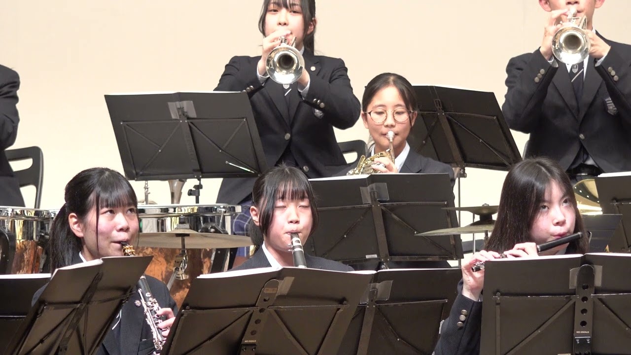 明秀学園日立高等学校吹奏楽部「ドラゴンの年よりII，III」