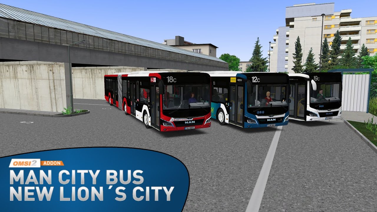 MAN Stadtbus New Lion's City - Vorstellung | Let's Play OMSI 2 #144