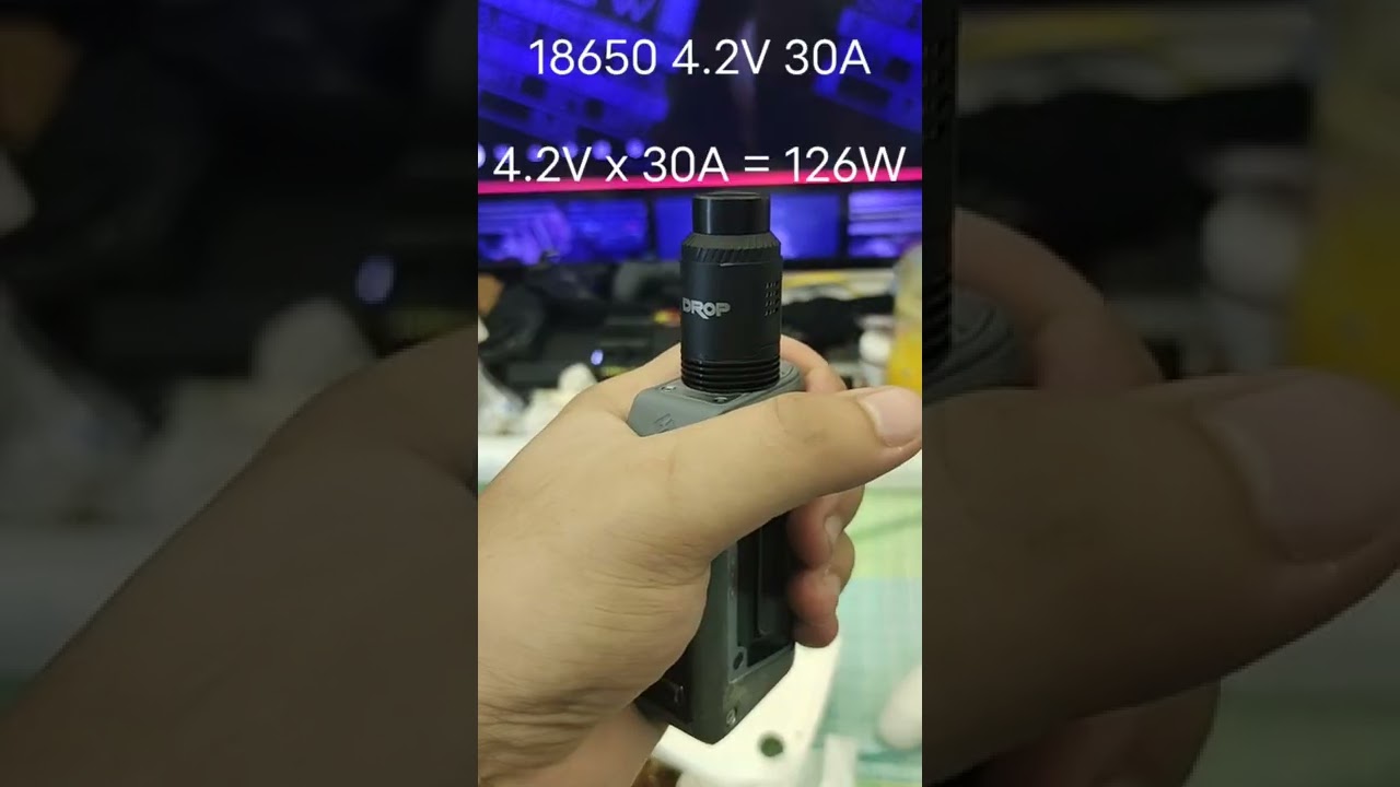 wattage calculation for mech mod and comparison with variable mod (read description pls) #vape