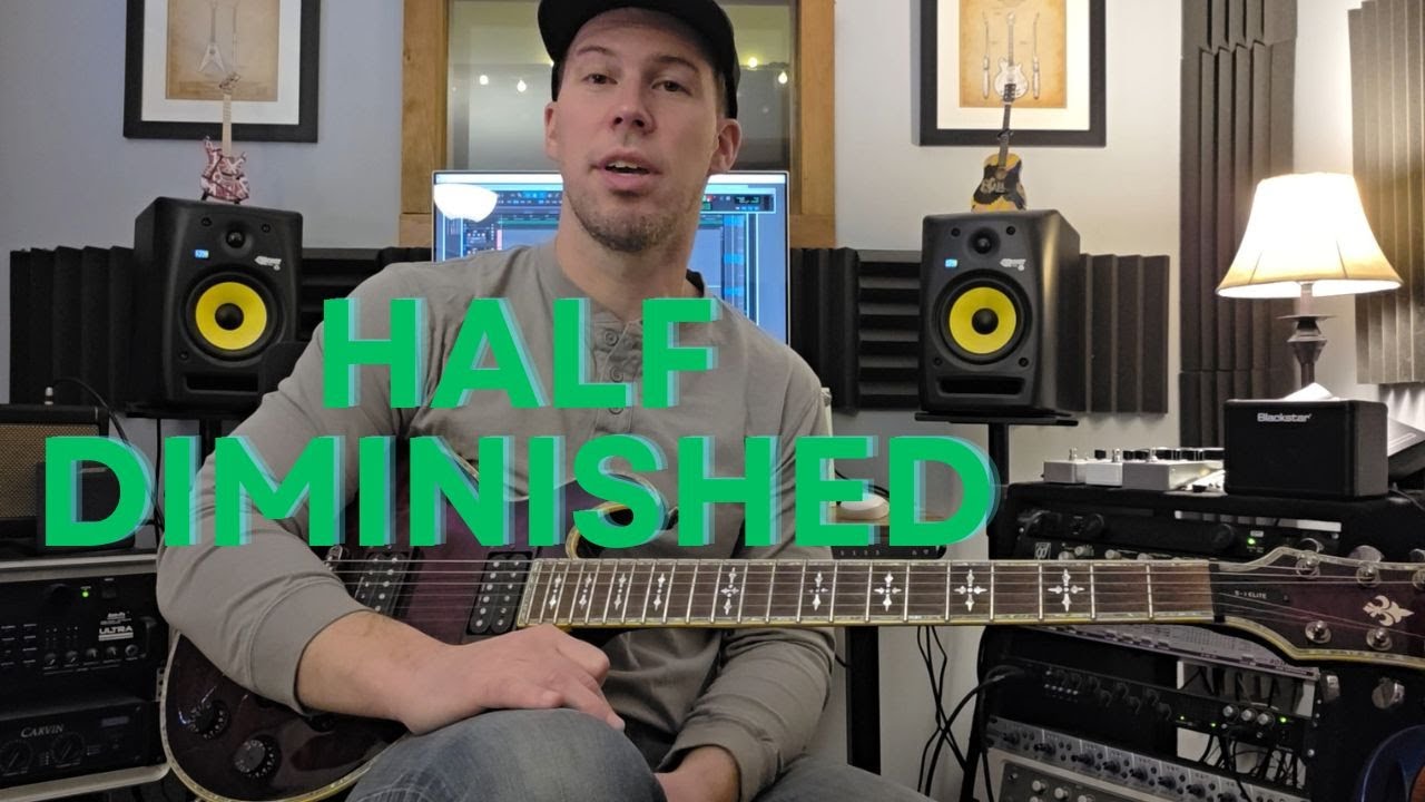 4 Half-Diminished Arpeggio Patterns To Learn