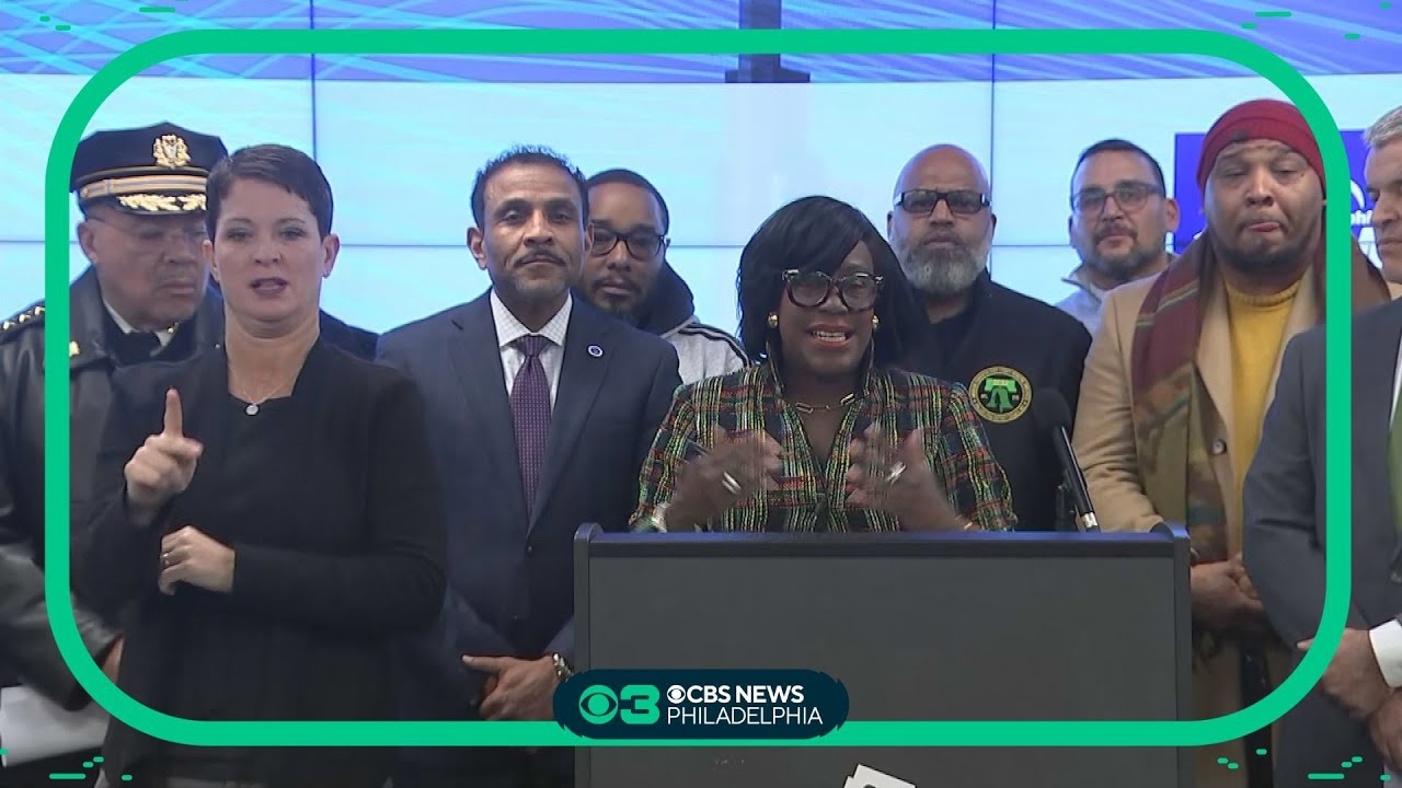 Philadelphia officials hold briefing for incoming snowstorm
