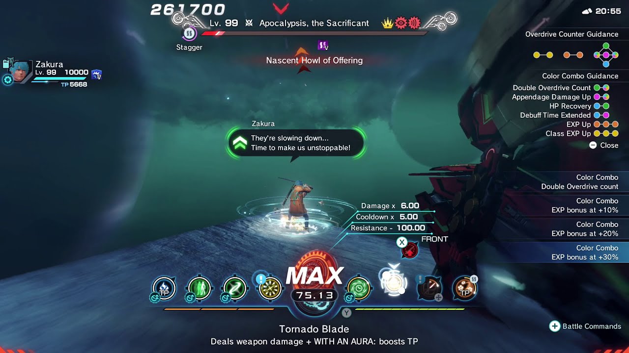Xenoblade Chronicles X Definitive Edition [Superboss Tyrant] Apocalypsis, the Sacrificant (On Foot)