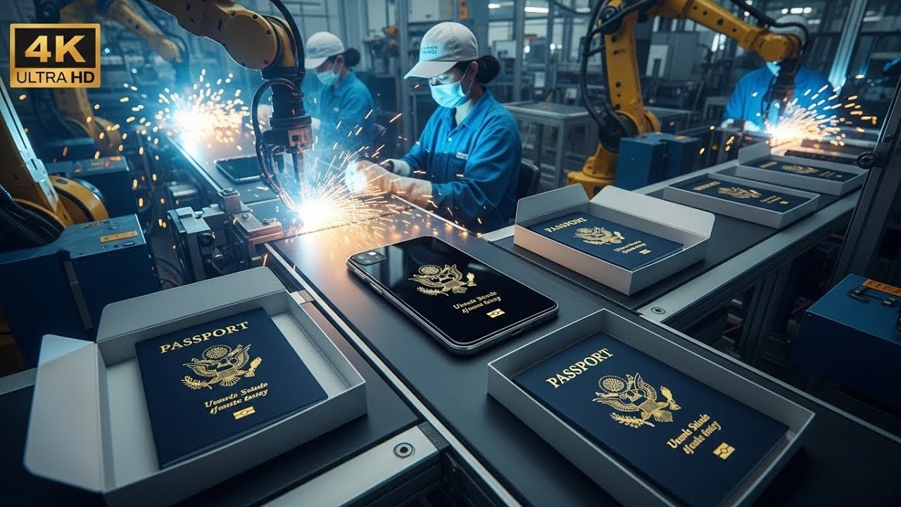 How Governments Turn Raw Paper Into Passports | Inside the Secure Facility