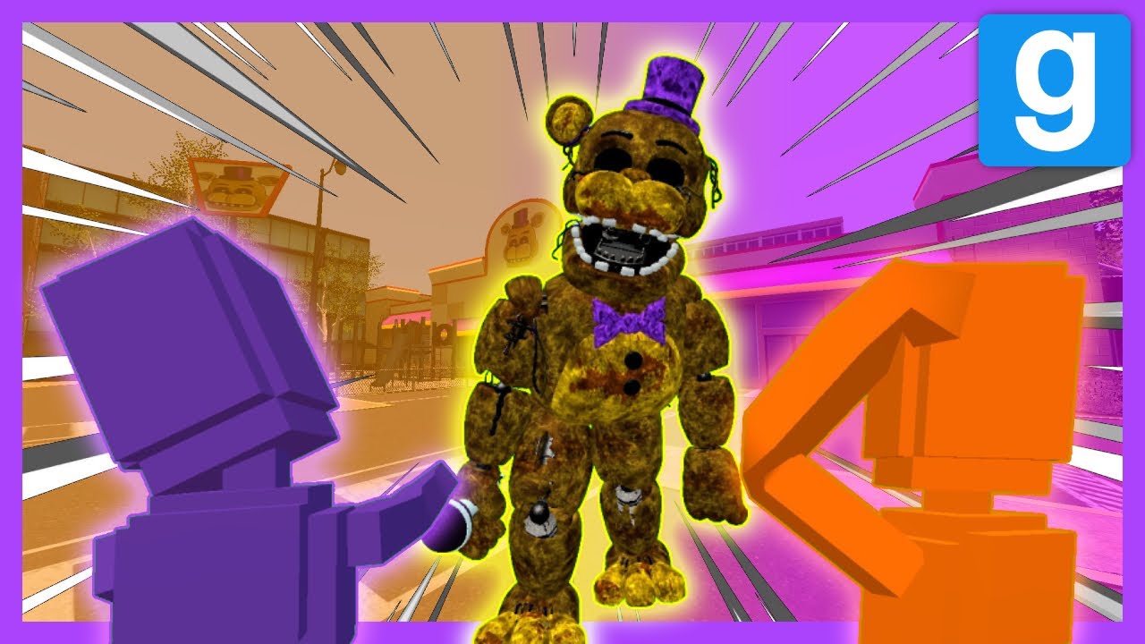 Падение Fredbears Family Diner | GMOD FNAF (Золотая эра)