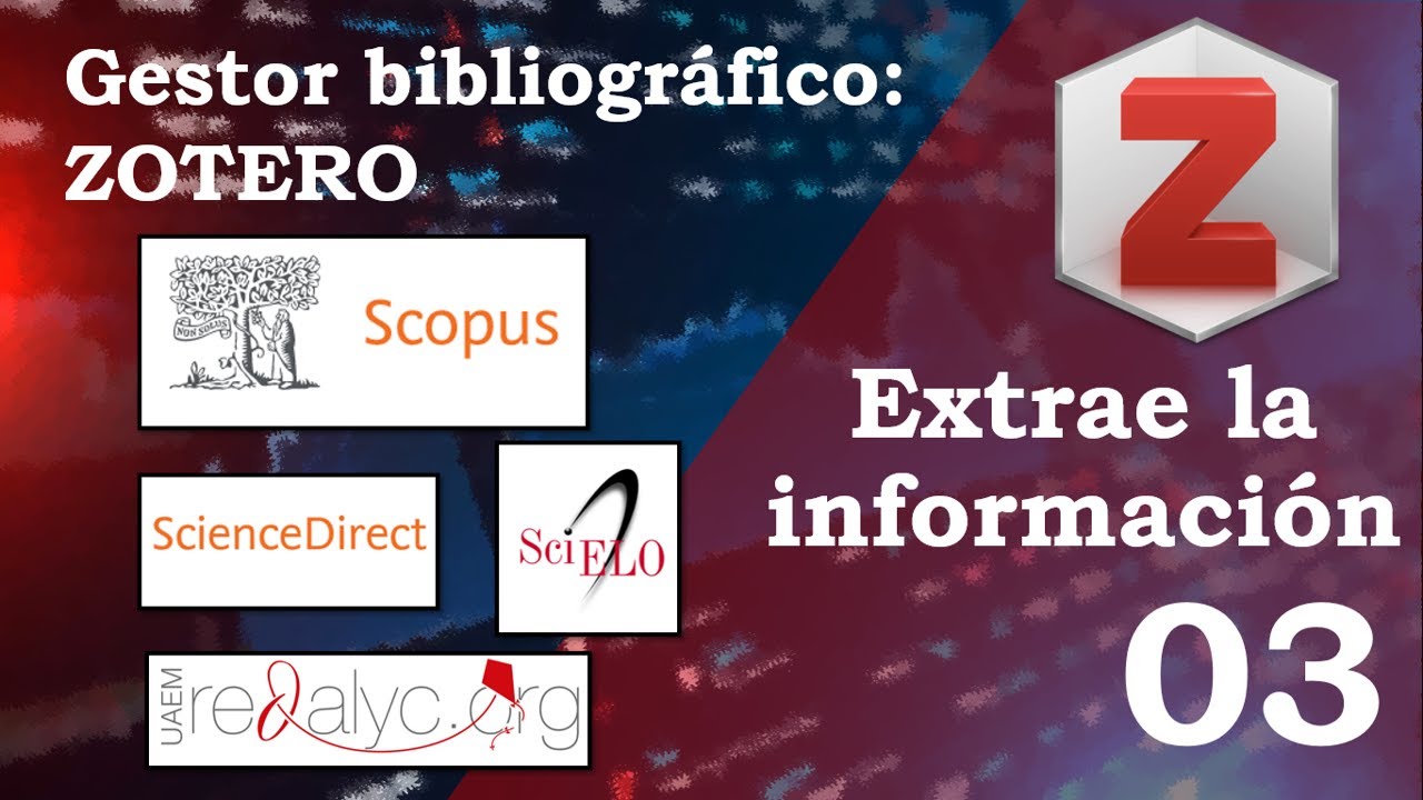 Zotero 03 | ¡Descarga artículos científicos! |  Scielo, Redalyc, Scopus, etc 📖
