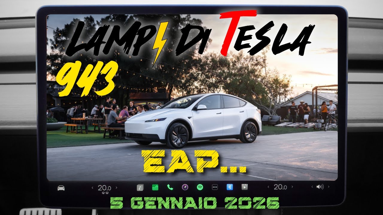 Autopilot avanzato gratis in Turchia, Supercharger pre-pagati, Y LR RWD...⚡️Lampi di Tesla 943
