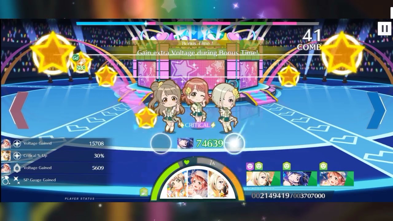 Rhythm Game Tackle: Advance Gameplay in Diamond Princess no Yuutsu | Love Live All Stars