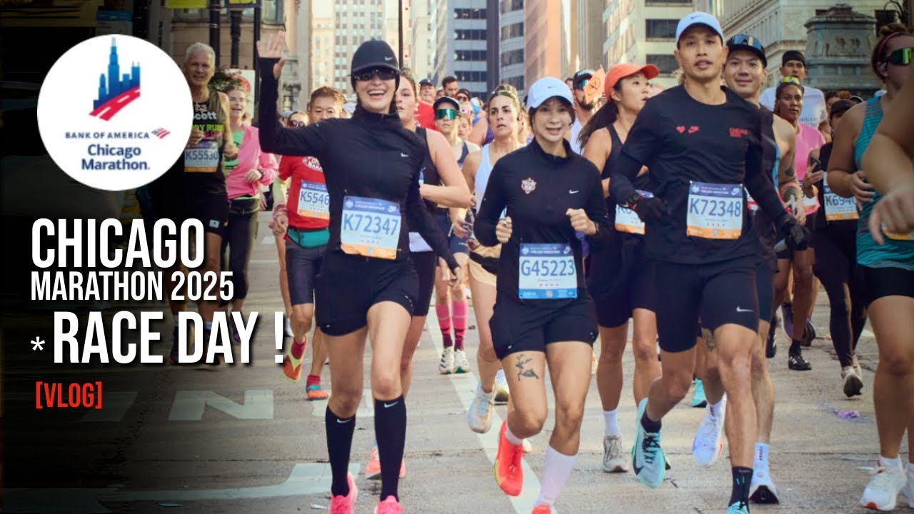 [VLOG] วิ่งกับพี่แอนทอง Chicago Marathon Day 4 : Race Day!!!!
