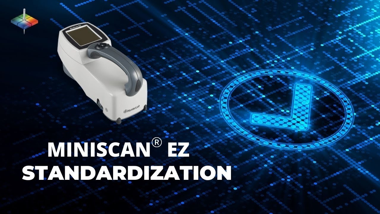 HunterLab MiniScan EZ standardization