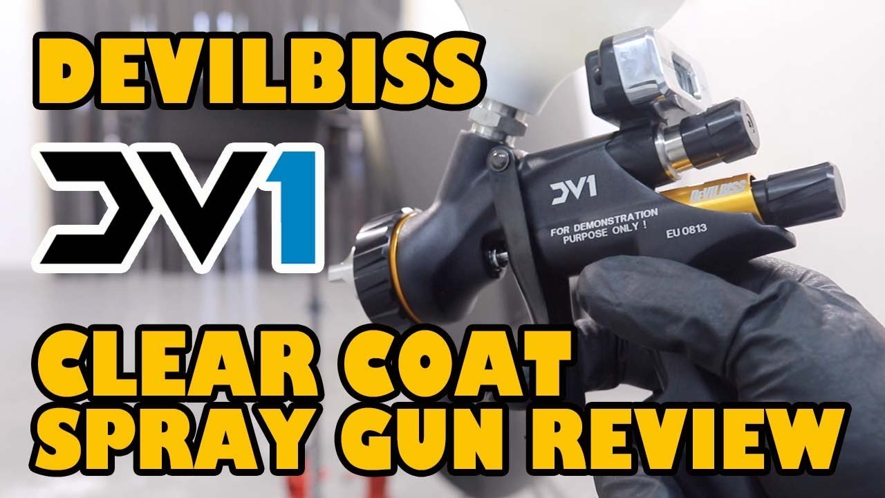 Devilbiss DV1 Clear Coat Spray Gun Review